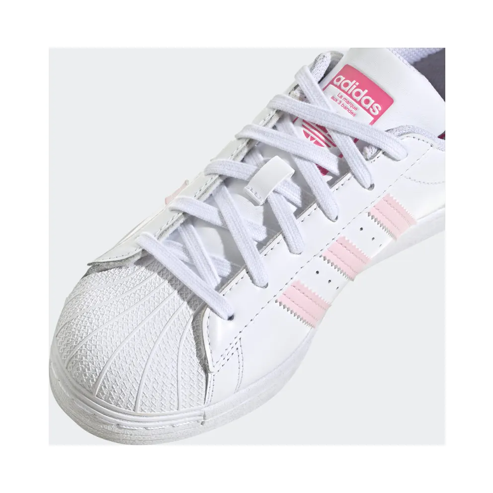 Adidas Superstar Cloud White / Clear Pink / Pulse Magenta (HQ1906)