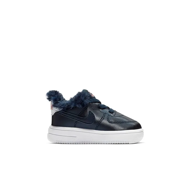 Nike Air Force 1 Low Valentines Day 2019 Obsidian (TD) Obsidian/Obsidian-White-Bleached Coral (AV0751-400)