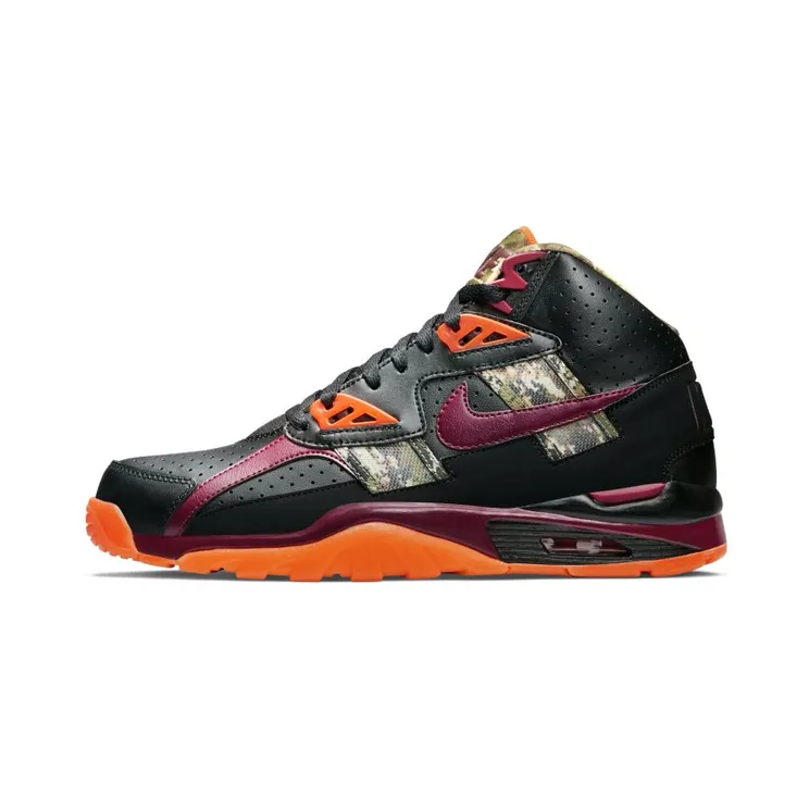 Nike Air Trainer SC High Camo Black Crimson