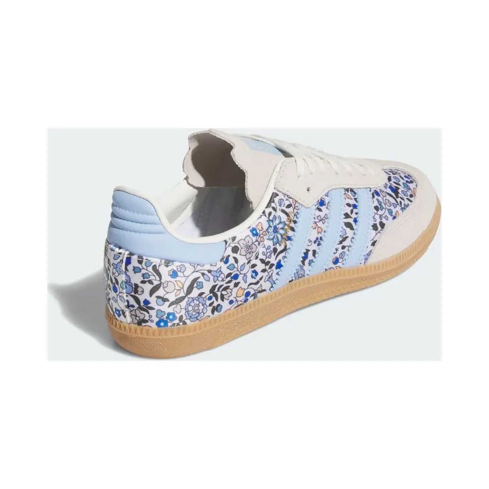 Adidas Samba OG x Liberty London Kids Blue / Off White / Gum (JP8080)