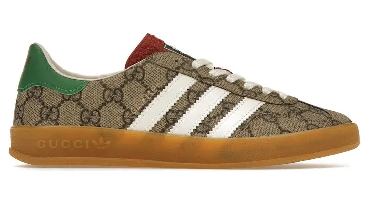 adidas x Gucci Gazelle Beige GG Monogram (IE4796)