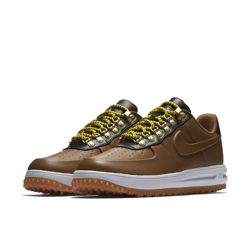 Nike Lunar Force 1 Duckboot Low Ale Brown Ale Brown/Ale Brown-Black (AA1125-200)