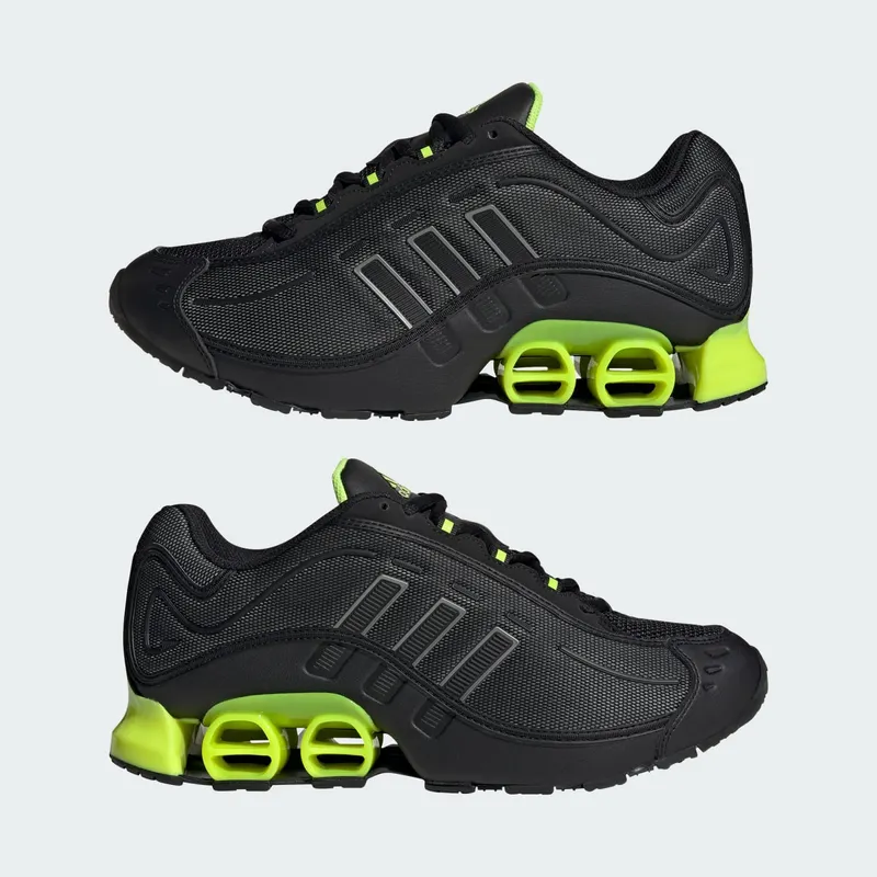 adidas Megaride O1 Black Iron Metallic Yellow (JR3677)