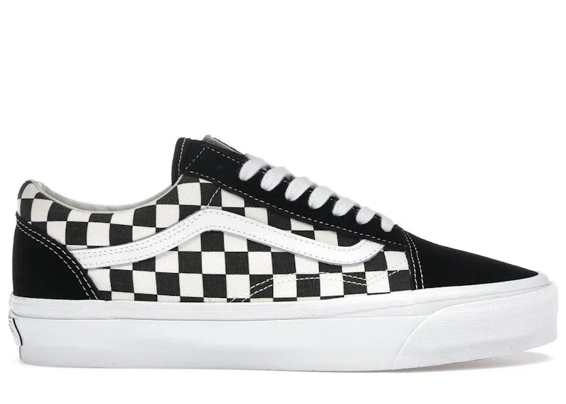 Vans Old Skool 36 LX Checkerboard White Black (VN000CQD2BO)