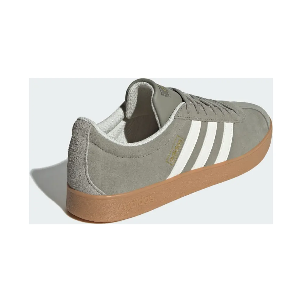 Adidas VL Court 2.0 Silver Pebble / Off White / Gold Metallic (JH5078)