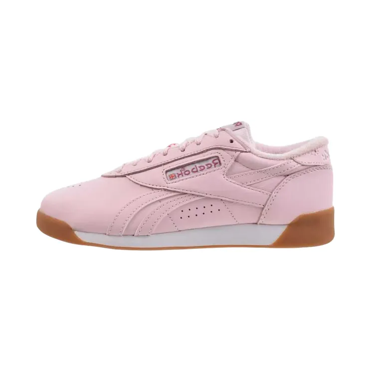 Reebok Freestyle Lo Shoes “Frostedberry/Studiopink/Gum06” (100263-619)