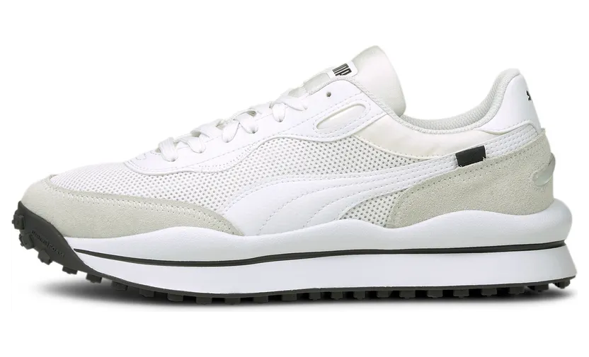 Puma Style Rider Clean Wit/Zwart (375926-02)