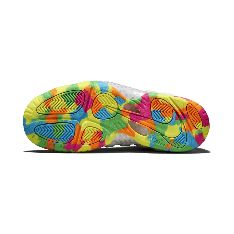 Nike Air Foamposite One White Fruity Pebbles 2015 (GS) White/Psn Green-Pnk Fl-Cscd (644791-100)
