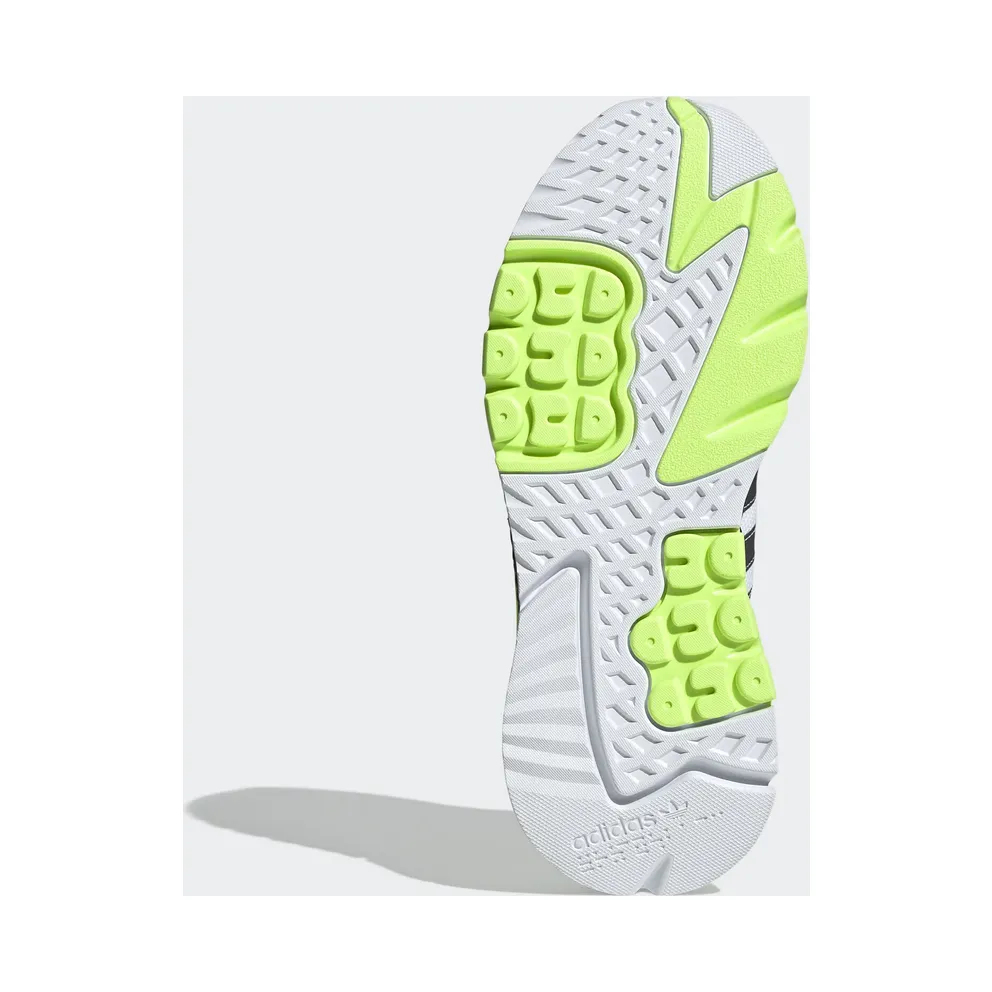 adidas Nite Jogger Cloud White Signal Green Cloud White/Core Black/Signal Green (EG6749)