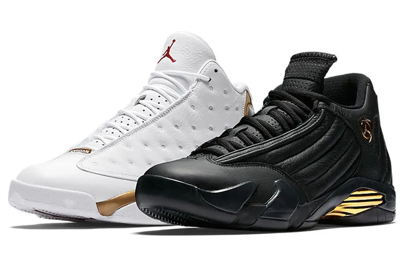 Air Jordan Nike AJ 13 and 14 Defining Moments Pack (DMP) (897563-900)