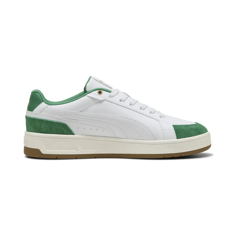 Puma Court Classico Sport “Puma White / Puma White / Archive Green” (400731_12)