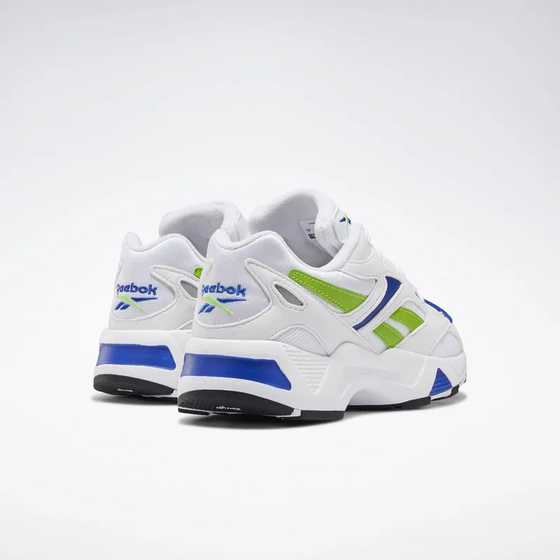 Reebok Aztrek 96 Shoes White / Semi Solar Green / Semi Solar Green