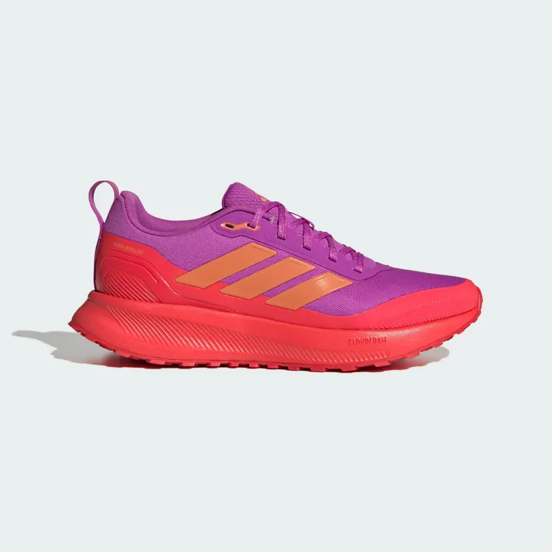 Adidas Runfalcon 5 TR Running Shoes Purple Burst / Dusky Orange / Lucid Red (JQ6969)