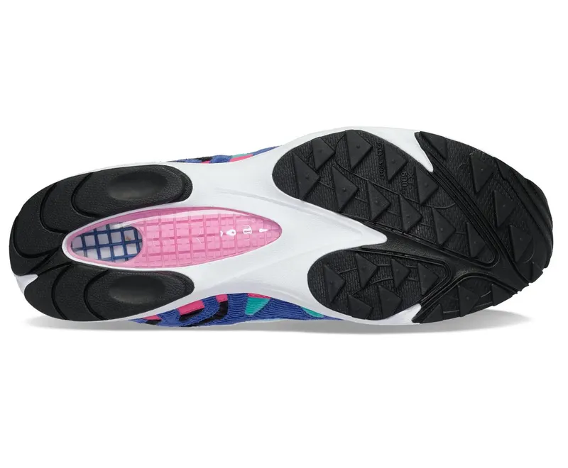 Saucony Grid Azura 2000 Corduroy Patchwork Multi-Color (S70712-1)