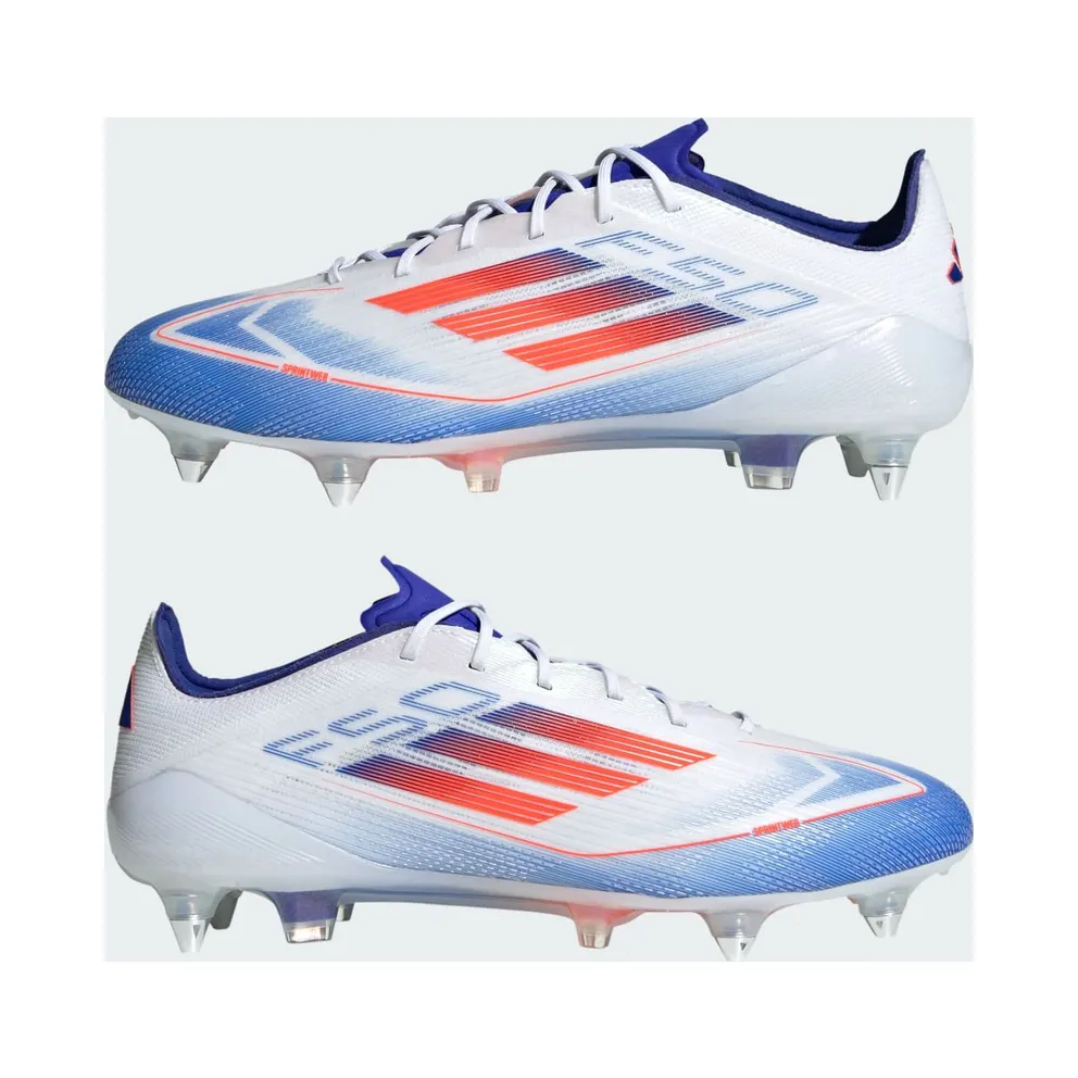 adidas F50 Elite SG Cloud White Solar Red Lucid Blue (IF1299)
