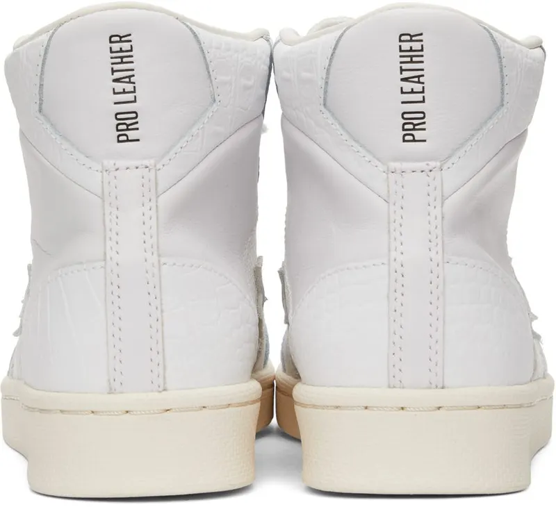 Converse White Croc Pro Sport Hi WTE/WTE/EGRET (170902C)