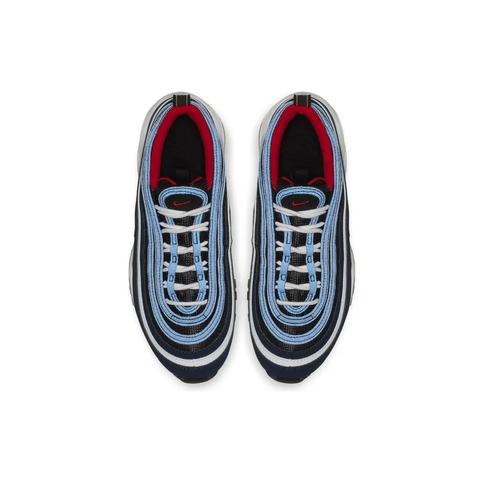 Nike Air Max 97 Midnight Navy Habanero Red (GS) Midnight Navy/Black-White-Habanero Red (921522-402)