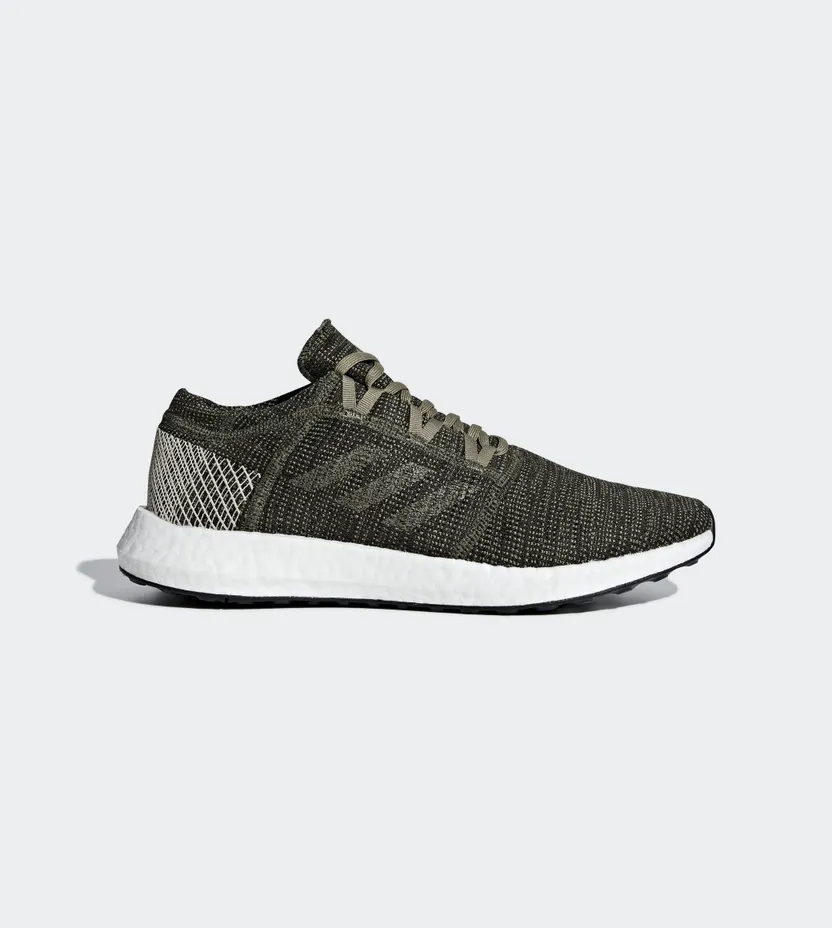 Adidas PureBoost GO ‘Base Green’ Base Green/Steel/Clear Brown (AH2325)