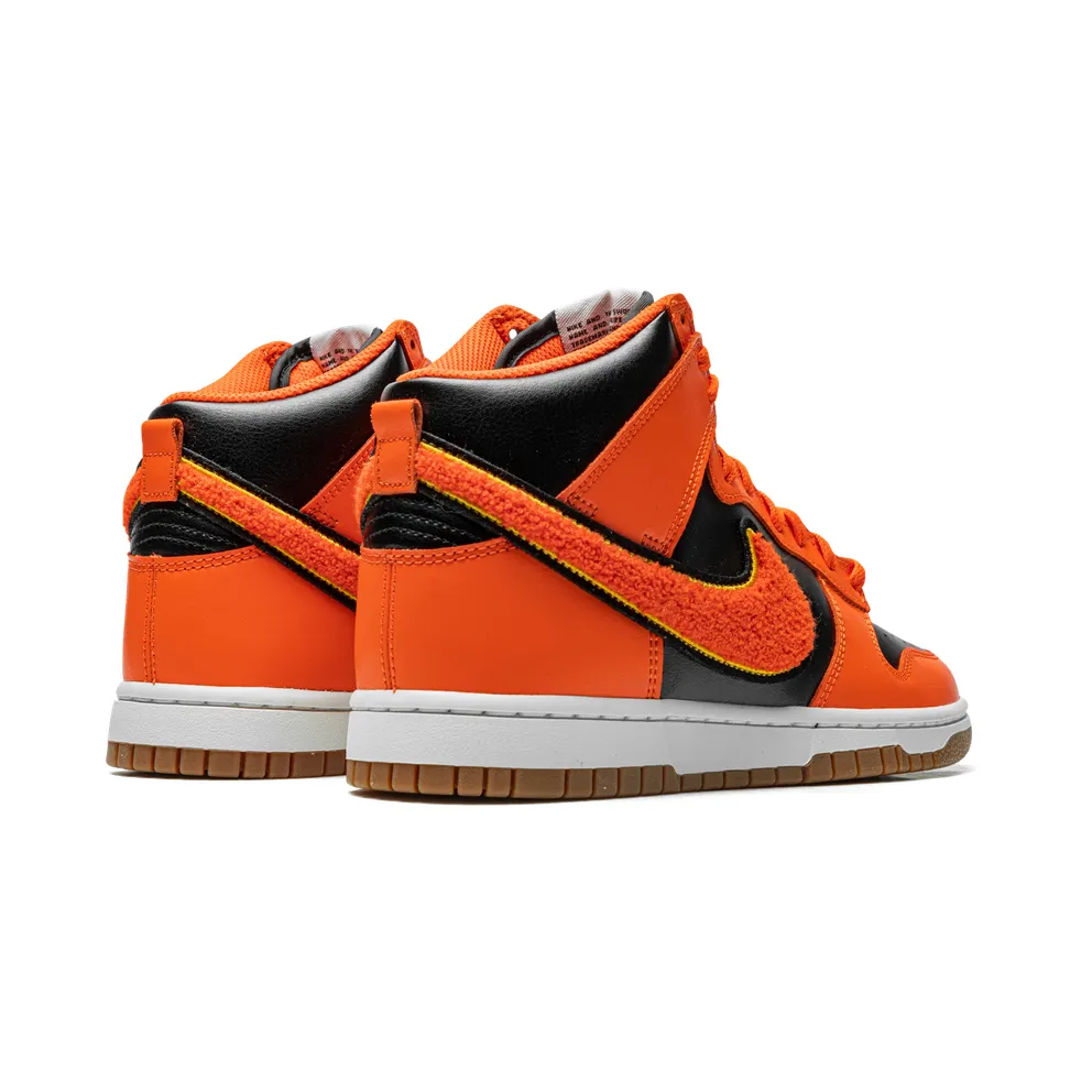 Nike Dunk High “Chenille – Safety Orange” (DR8805-002)