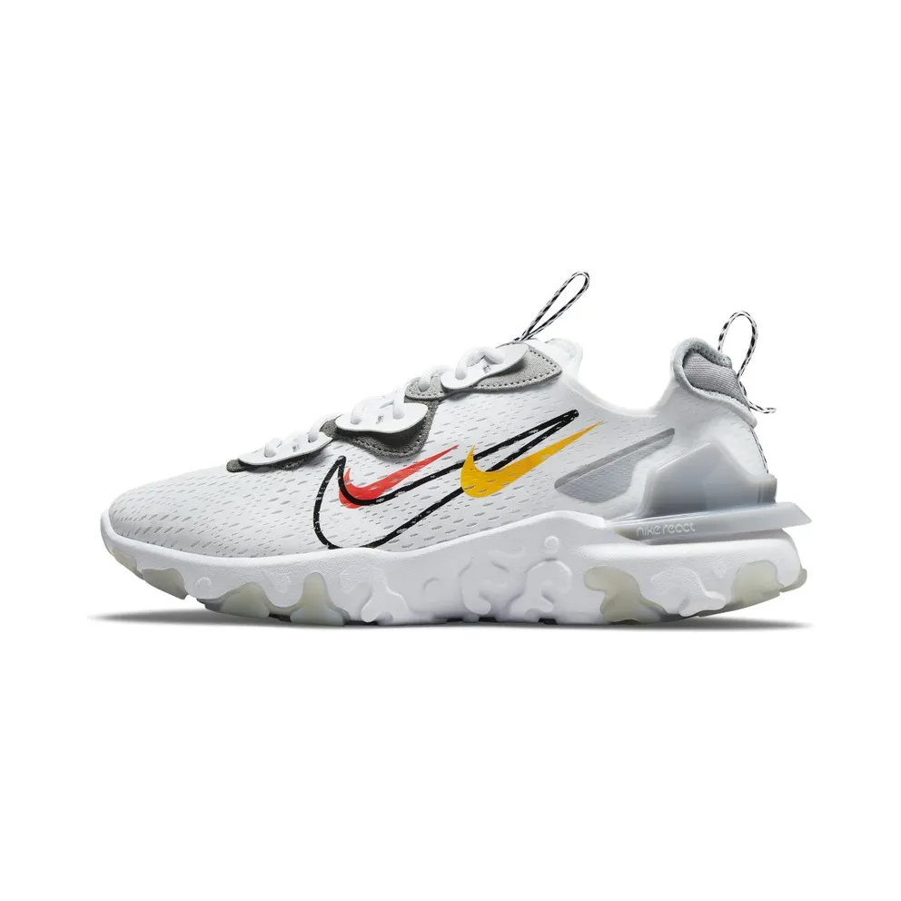 Nike React Vision “White / Light Smoke Grey / Smoke Grey / Black” (DM9095-101)