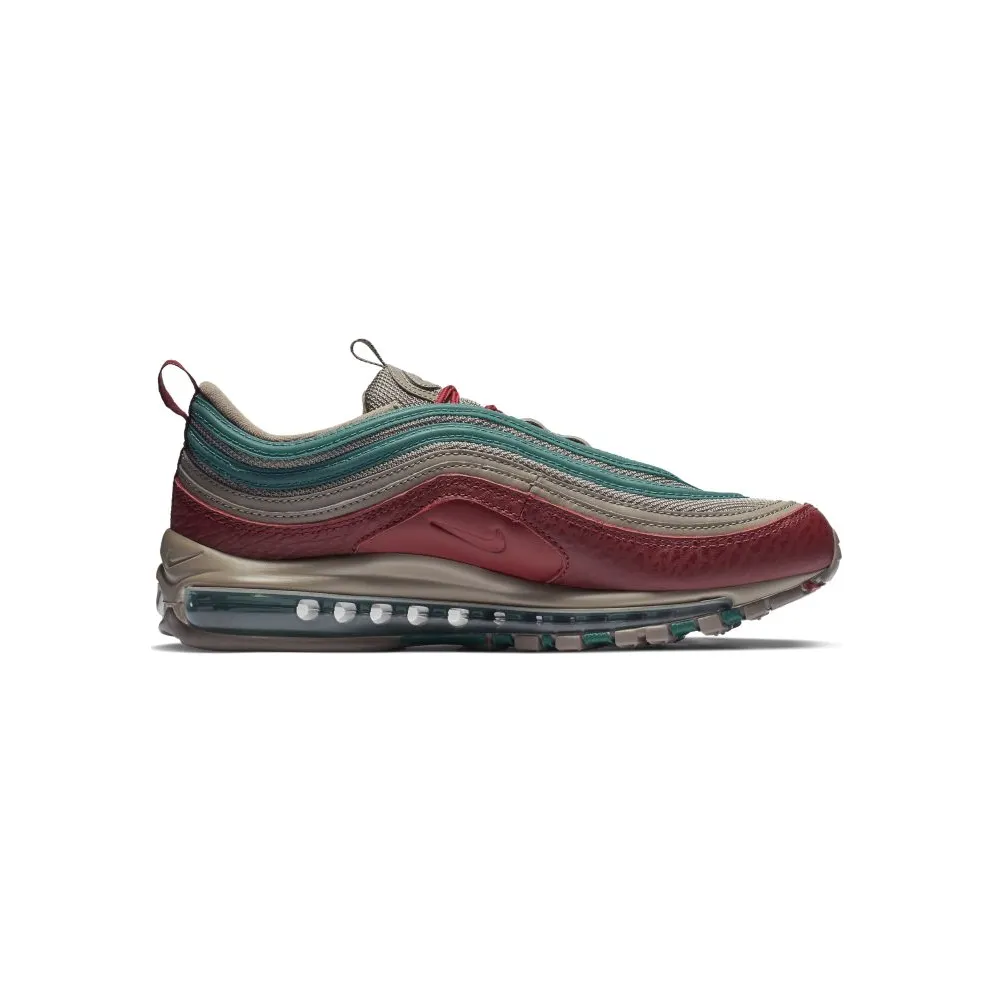 Nike Air Max 97 Light Taupe Geode Teal Team Red Light Taupe/Light Taupe-Geode Teal-Team Red (AQ4126-202)