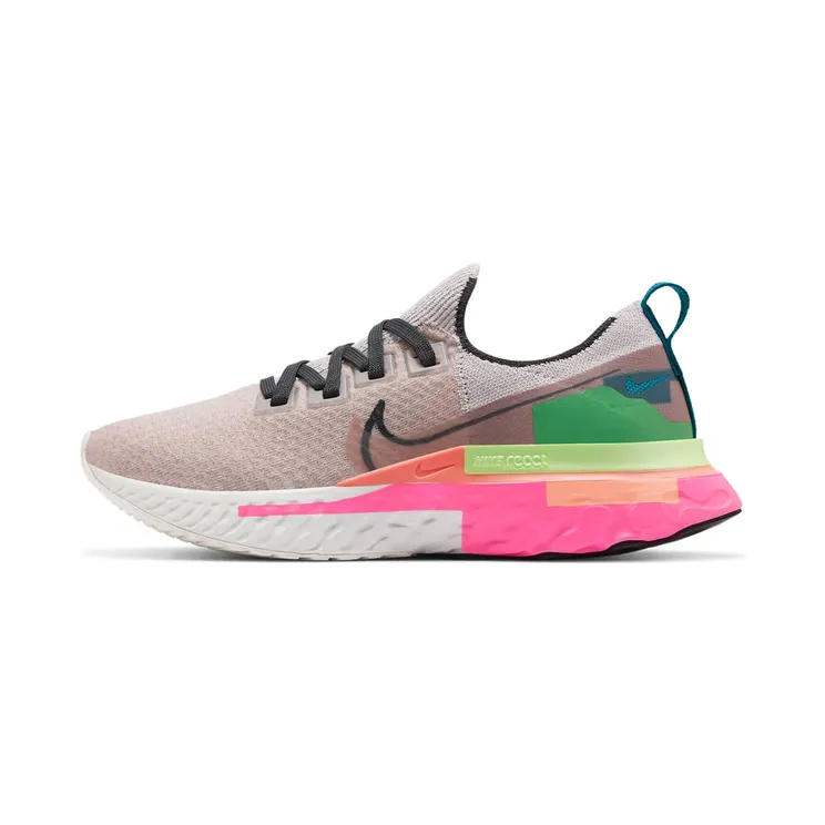 Nike React Infinity Run Flyknit Premium ‘Violet Ash’ “Violet Ash / Pink Blast / Atomic Pink / Dark Smoke Grey” (CU0430-500)