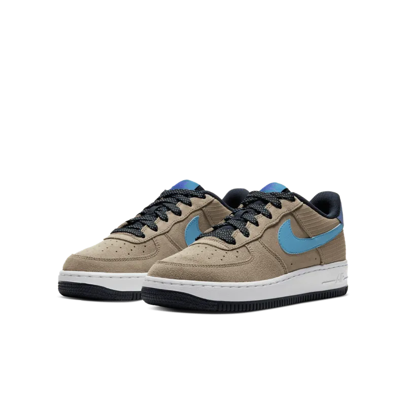 Nike Air Force 1 LV8 2 Khaki (GS) Khaki/Persian Violet/Blue Fury (CN5710-201)