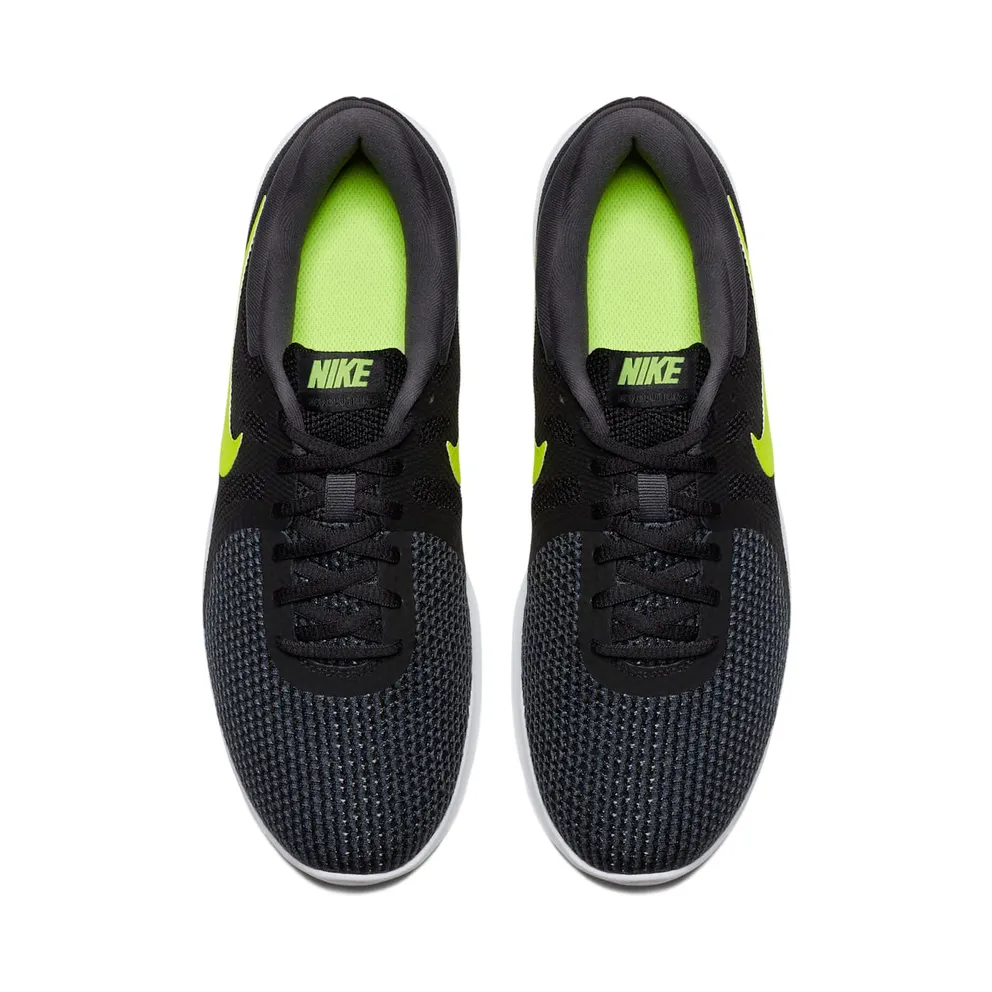 Nike Revolution 4 Black/Volt-Anthracite-White (908988-007)