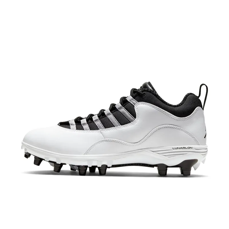 Jordan 10 TD Low Steel Grey White/Light Steel Grey-Black (CQ2072-100)