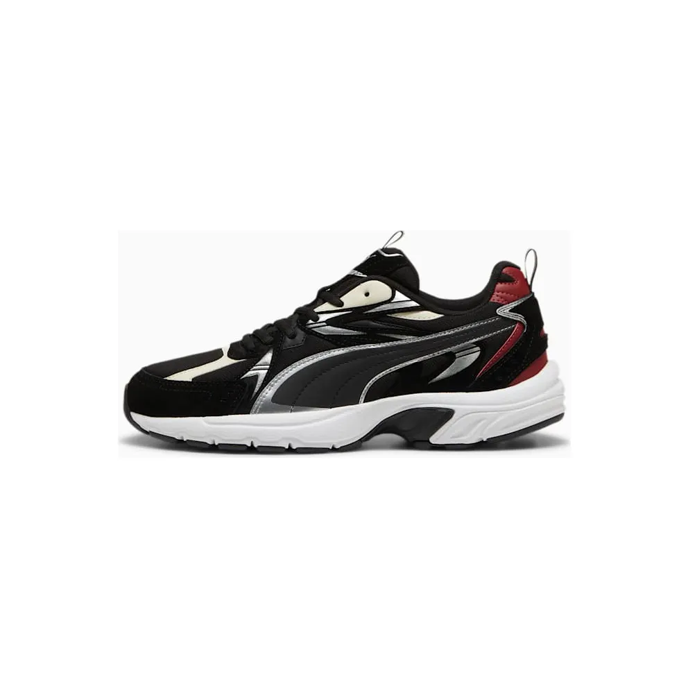 Puma Milenio Tech Suede Black Intense Red (393489-13)