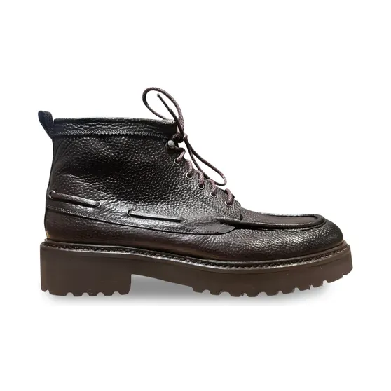 Calce Schnürstiefel mit Profilsohle “Brown” (X1714MARRN)