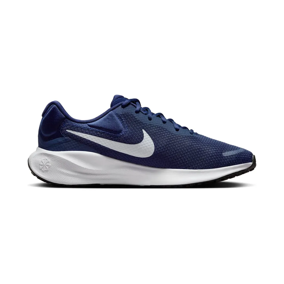 Nike Revolution 7 Midnight Navy Black White Pure Platinum (FB2207-400)