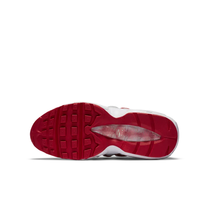 Nike Air Max 95 Recraft Grey Fog Hyper Red (GS) Grey Fog/White-Hyper Red (CJ3906-004)