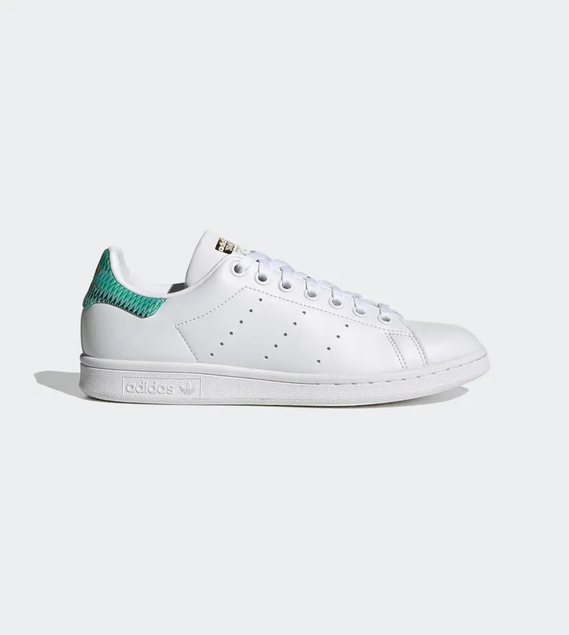 adidas Stan Smith Cloud White / Green / Gold Metallic (H05055)