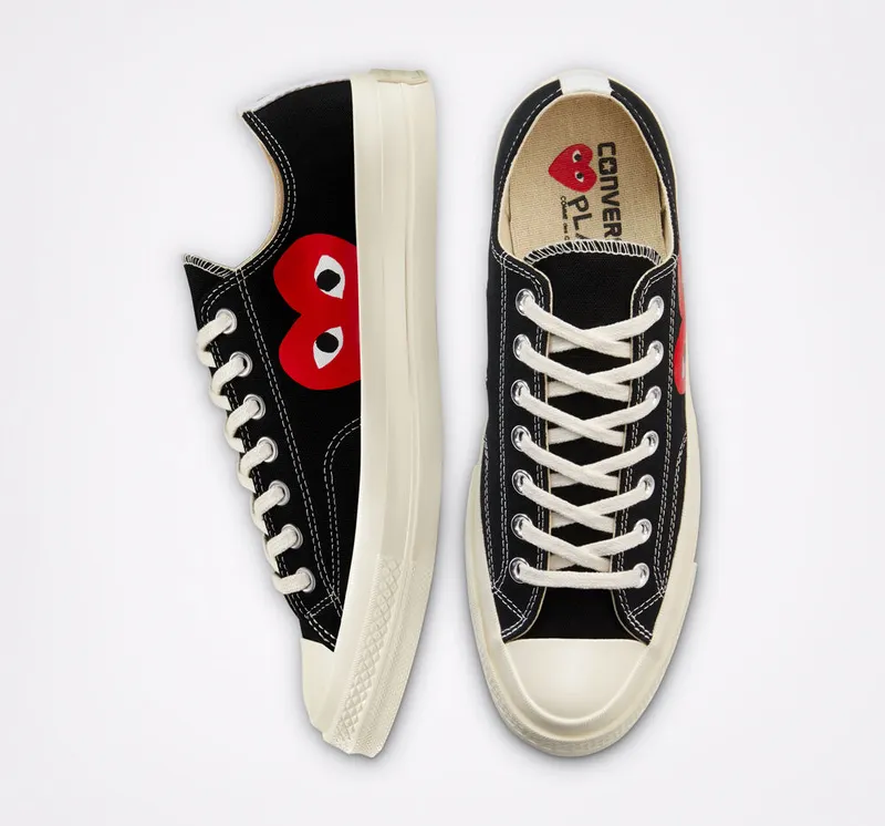 Converse x Comme des Garcons CDG Chuck Taylor Low Black (150206C)