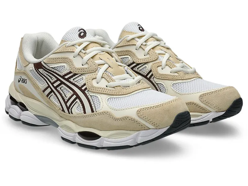 ASICS GEL-NYC “White / Roasted Coffee” (1203A383-117)