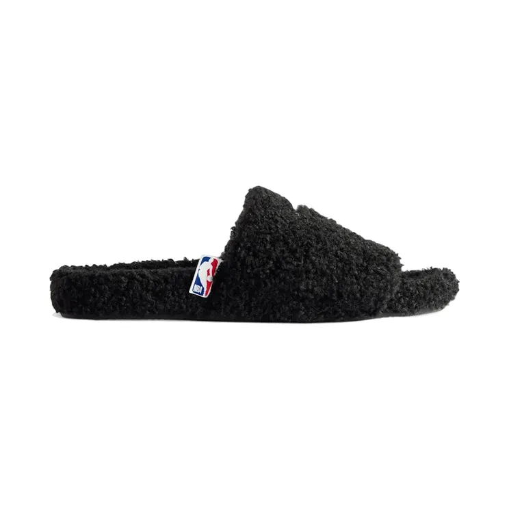 Balenciaga Furry Open Mule NBA Black White (654747 W14C5 1091)
