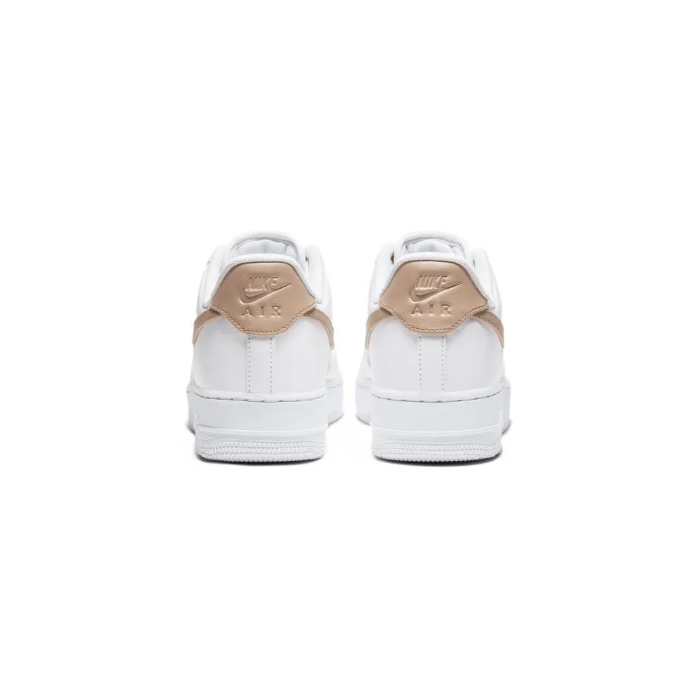 Nike Air Force 1 Low White Vachetta Tan White/Black-Metallic Gold-Vachetta Tan (CU6675-100)