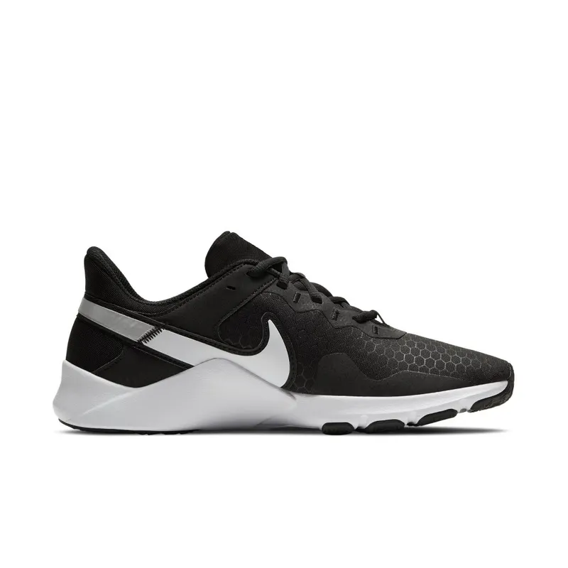 Nike Legend Essential 2 Black White Black/Metallic Silver/White (CQ9356-001)