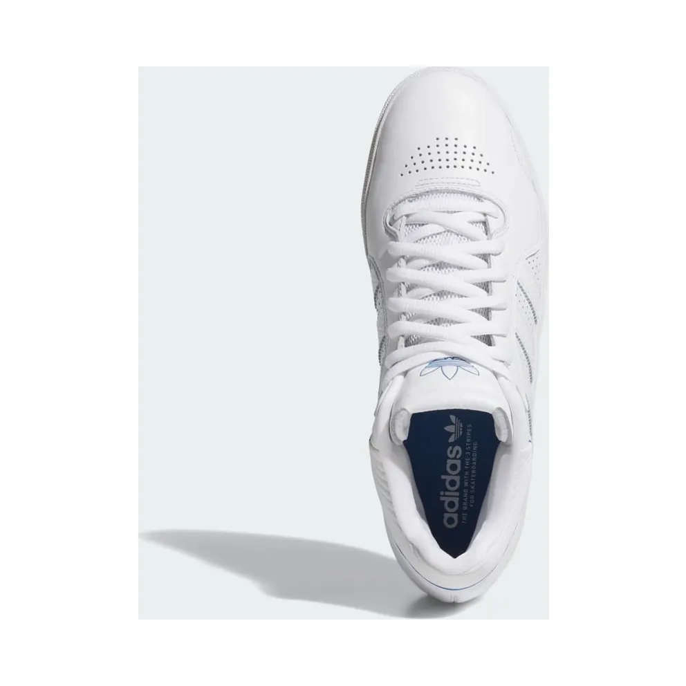 Adidas Tyshawn Shoes Cloud White / Blue Bird / Gold Metallic (JI0867)