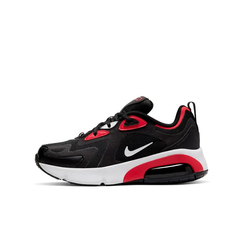 Nike Air Max 200 Black University Red (GS) Black/University Red/White (AT5627-007)