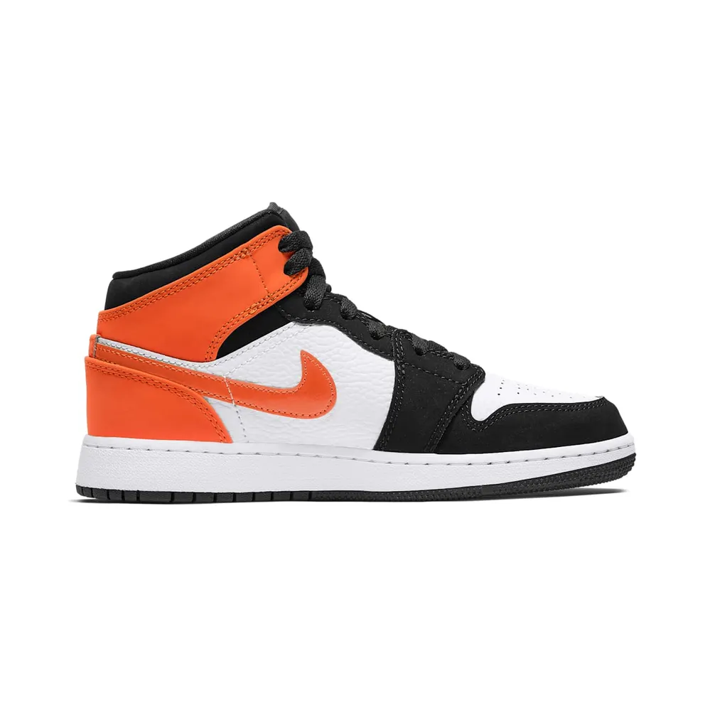 Air Jordan Nike AJ I 1 Mid Shattered Backboard (GS) (2019) (554725-058)