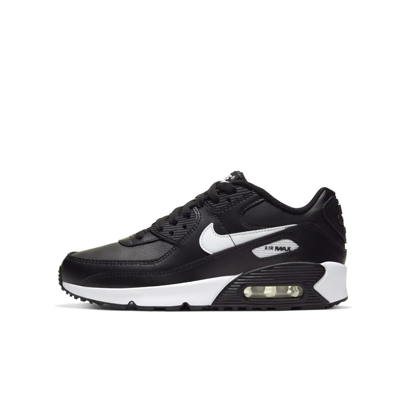 Nike Air Max 90 Recraft Black White (GS) Black/Black-White (CD6864-010)
