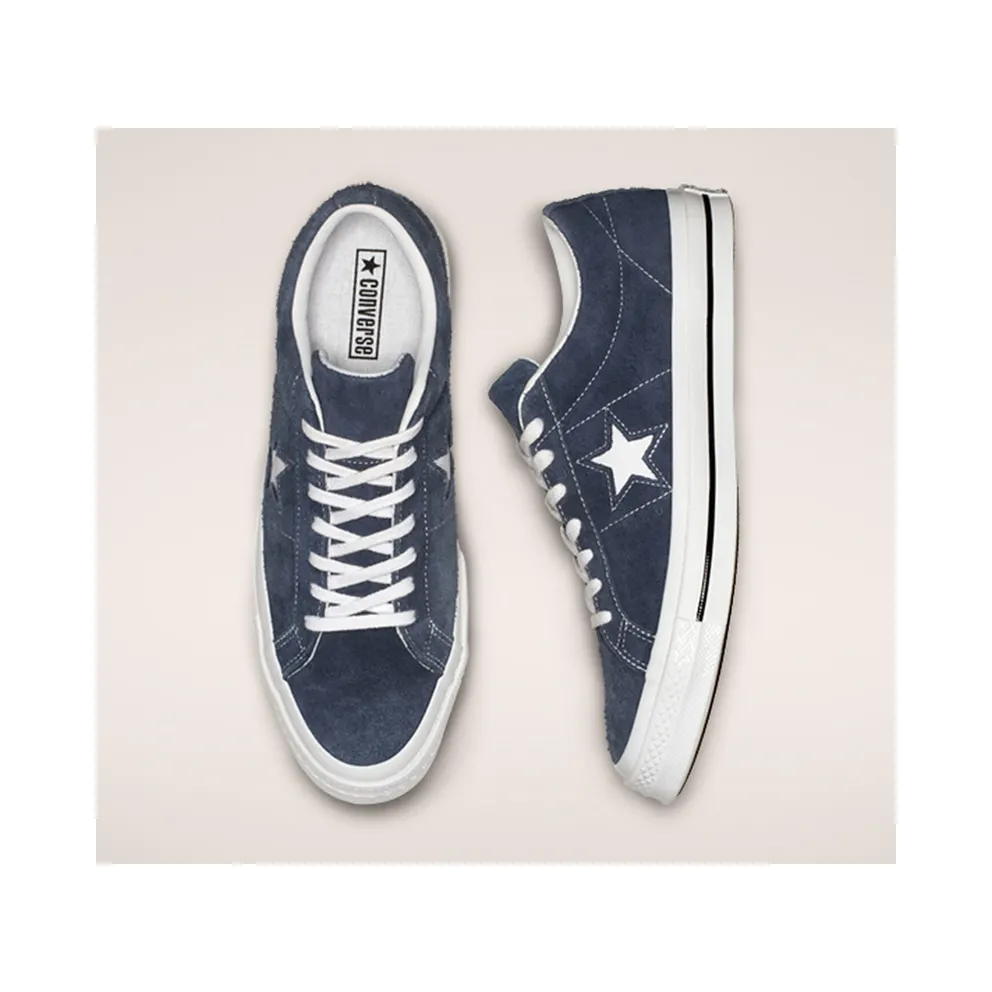 Converse One Star Ox Premium Suede ‘Dark Blue’ Dark Blue/White (158371C)