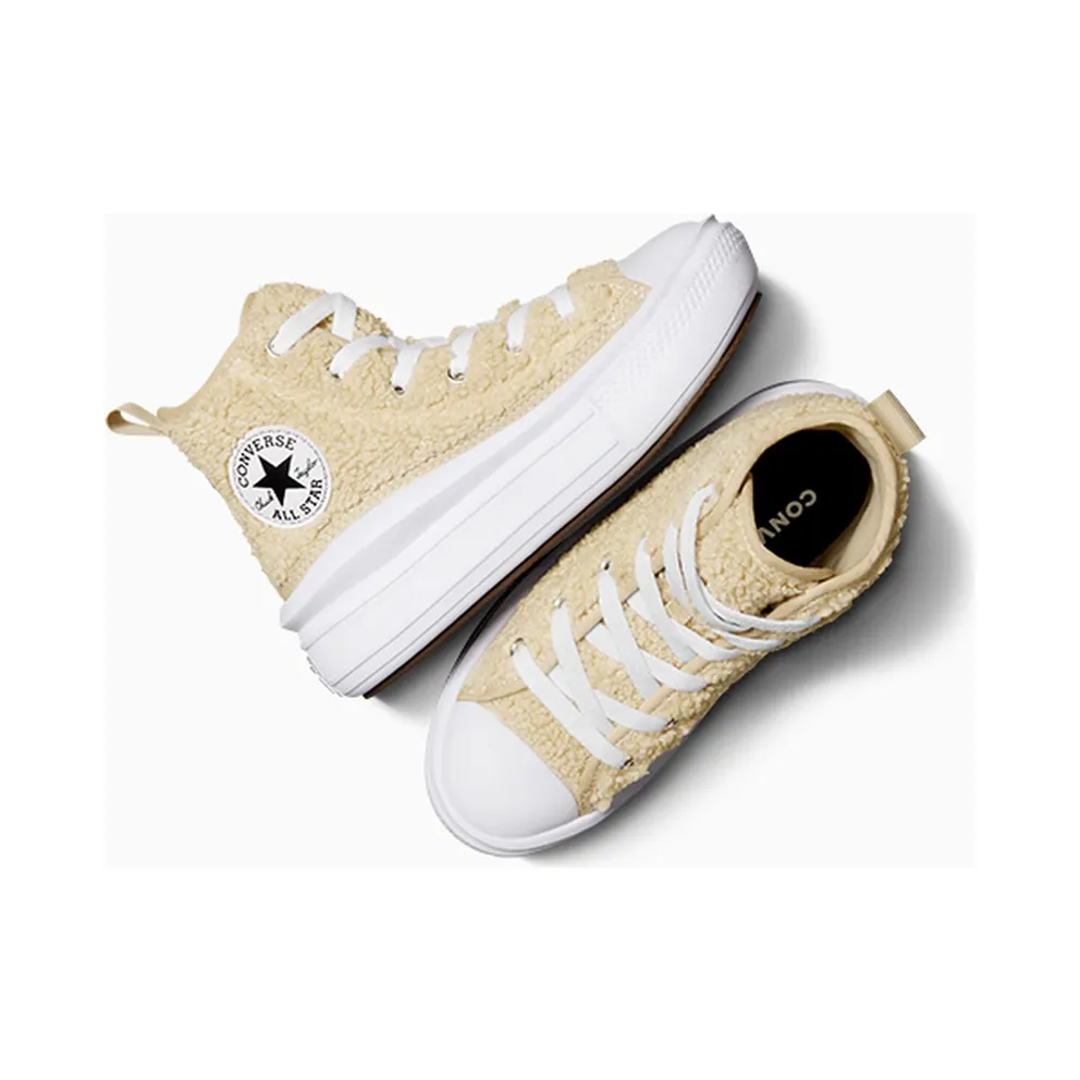 Converse Chuck Taylor All Star Move Platform Sherpa Beach Stone/White/Black (A06795C)