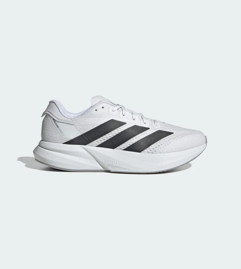 Adidas Duramo Speed 2 Hardloopschoenen Cloud White / Core Black / Halo Silver (IH8206)