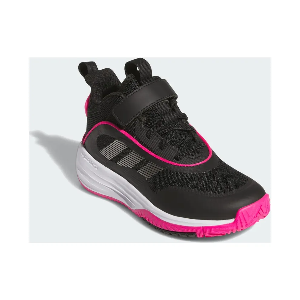 adidas Ownthegame 3.0 Core Black Iron Metallic Shock Pink (JQ7941)