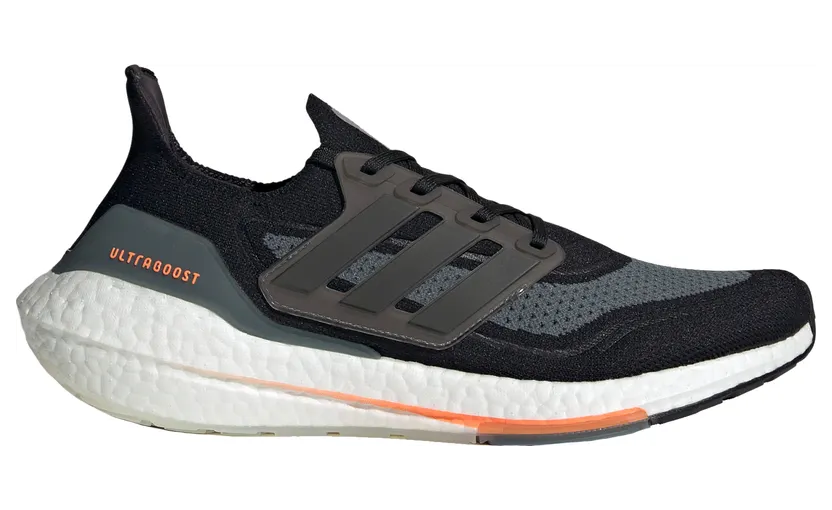 Adidas Ultra Boost 21 Black Blue Oxide Screaming Orange (FY0389)