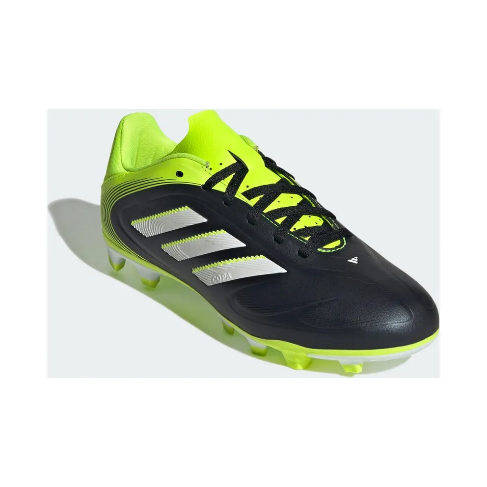 adidas Copa Pure 3 Club FG/MG Core Black Cloud White Lucid Lemon (JR2905)