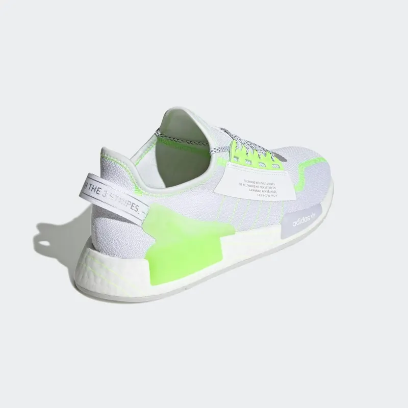 adidas NMD_R1 V2 Cloud White / Signal Green / Grey One (GX0538)